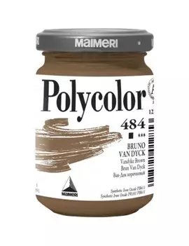 Colore Acrilico Polycolor Maimeri - 140 ml - M1220484 (Bruno Van Dyck Conf. 3)