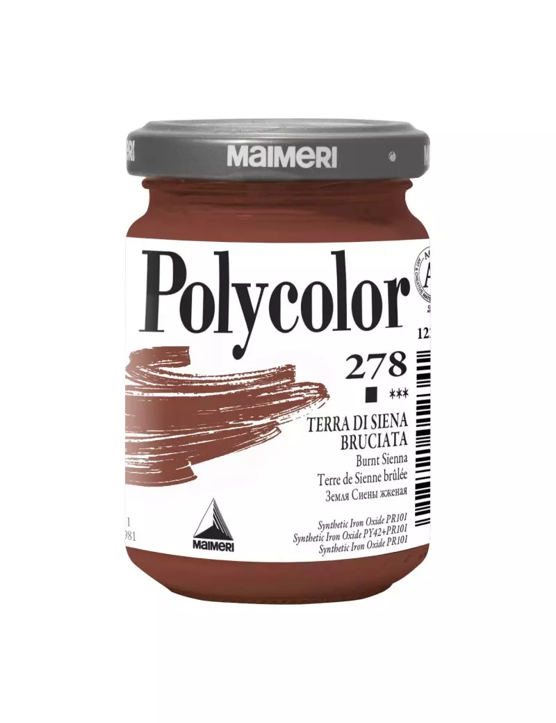 Colore Acrilico Polycolor Maimeri - 140 ml - M1220278 (Terra di Siena Bruciata Conf. 3) Colore Acrilico Polycolor Maimeri - 140 ml - M1220278 (Terra di Siena Bruciata Conf. 3)