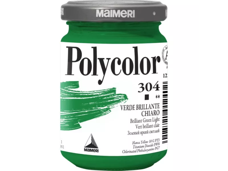 Colore Acrilico Polycolor Maimeri - 140 ml - M12204304 (Verde Brillante Chiaro Conf. 3) Colore Acrilico Polycolor Maimeri - 140 ml - M12204304 (Verde Brillante Chiaro Conf. 3)