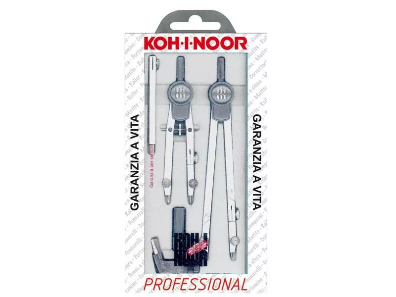 Compasso Professional Koh-i-noor - H9222N (Argento) Compasso Professional Koh-i-noor - H9222N (Argento)