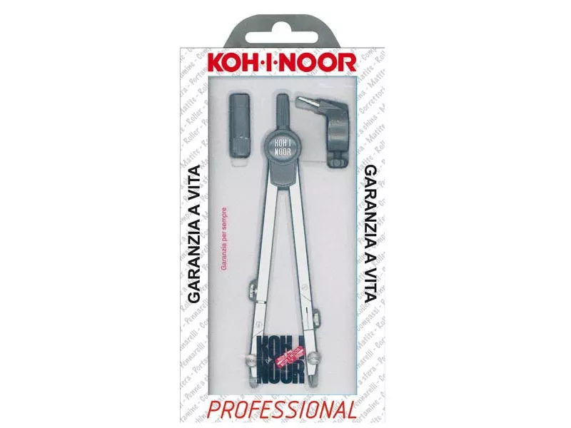 Compasso Professional Koh-i-noor - H9109N (Argento) Compasso Professional Koh-i-noor - H9109N (Argento)