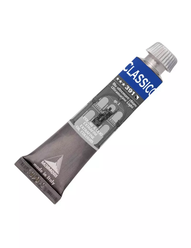 Colore a Olio Extrafine Maimeri - 20 ml - M0302391 (Blu Oltremare Chiaro Conf. 3) Colore a Olio Extrafine Maimeri - 20 ml - M0302391 (Blu Oltremare Chiaro Conf. 3)