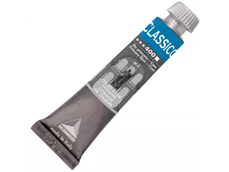 Colore a Olio Extrafine Maimeri - 20 ml - M0302400 (Blu Primario Cyan Conf. 3) Colore a Olio Extrafine Maimeri - 20 ml - M0302400 (Blu Primario Cyan Conf. 3)