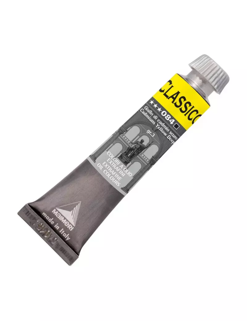 Colore a Olio Extrafine Maimeri - 20 ml - M0302084 (Giallo di Cadmio Scuro Conf. 3) Colore a Olio Extrafine Maimeri - 20 ml - M0302084 (Giallo di Cadmio Scuro Conf. 3)