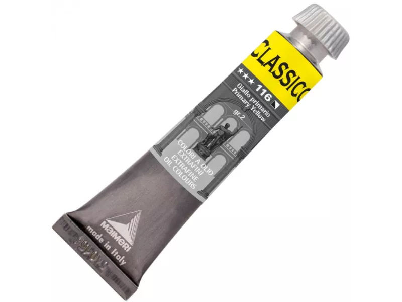 Colore a Olio Extrafine Maimeri - 20 ml - M0302116 (Giallo Primario Conf. 3)