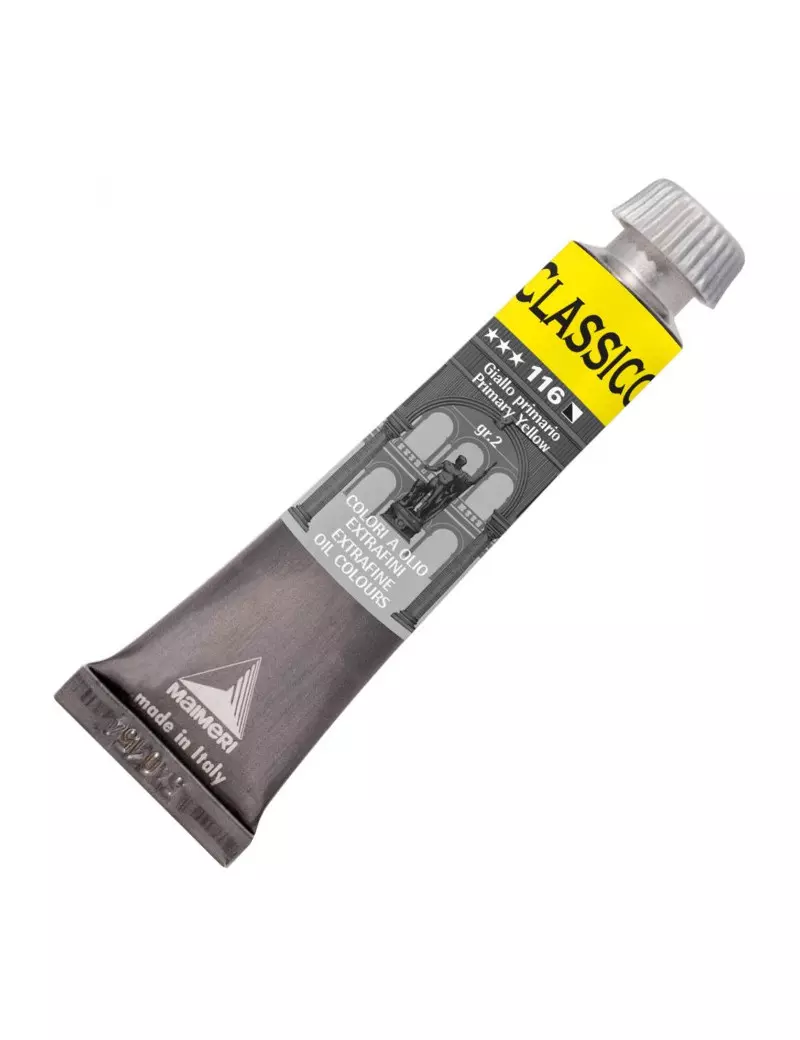 Colore a Olio Extrafine Maimeri - 20 ml - M0302116 (Giallo Primario Conf. 3) Colore a Olio Extrafine Maimeri - 20 ml - M0302116 (Giallo Primario Conf. 3)
