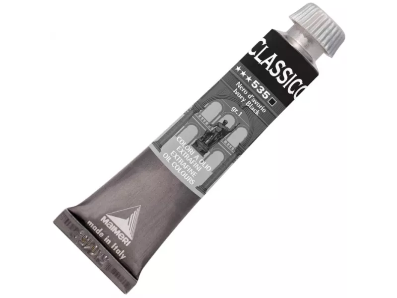 Colore a Olio Extrafine Maimeri - 20 ml - M0302535 (Nero d'Avorio Conf. 3)