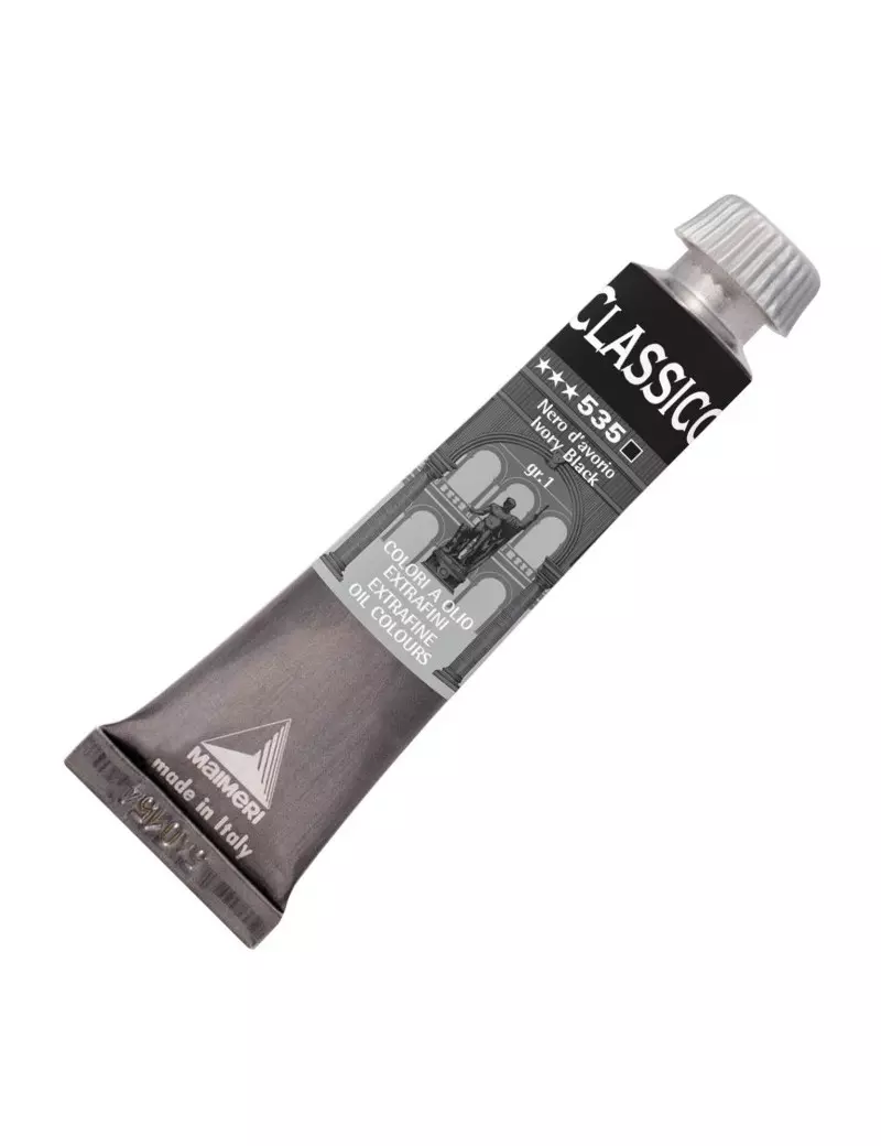 Colore a Olio Extrafine Maimeri - 20 ml - M0302535 (Nero d'Avorio Conf. 3) Colore a Olio Extrafine Maimeri - 20 ml - M0302535 (Nero d'Avorio Conf. 3)