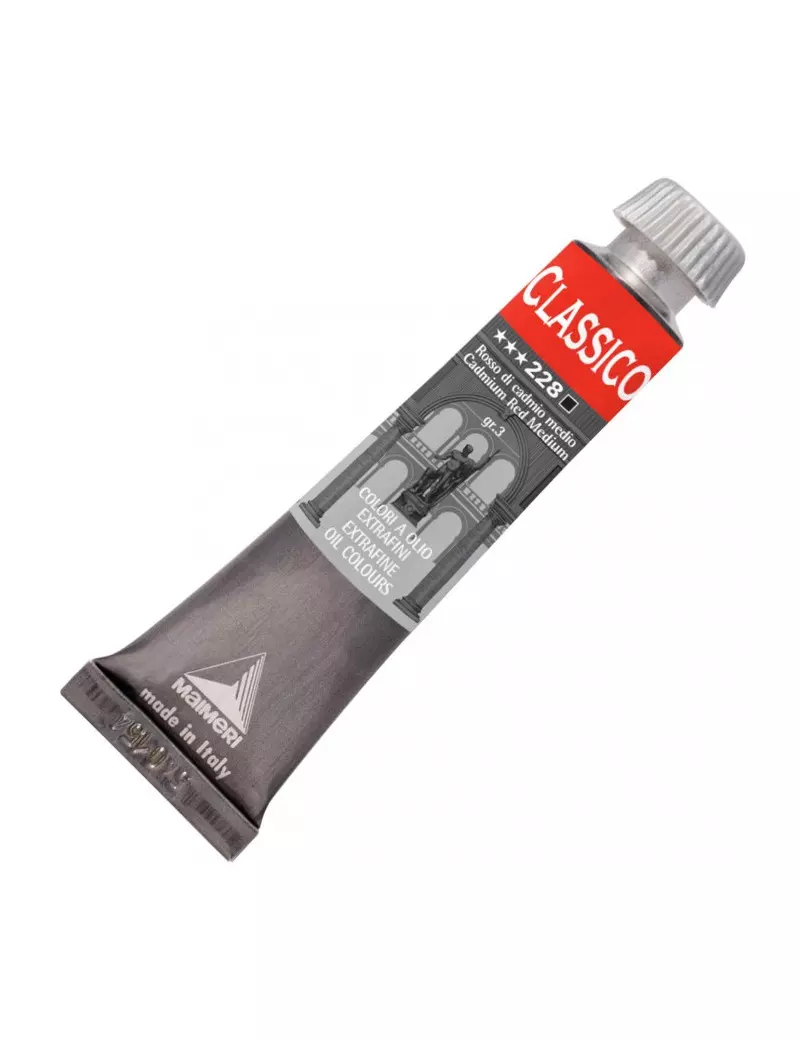 Colore a Olio Extrafine Maimeri - 20 ml - M0302228 (Rosso Cadmio Medio Conf. 3) Colore a Olio Extrafine Maimeri - 20 ml - M0302228 (Rosso Cadmio Medio Conf. 3)