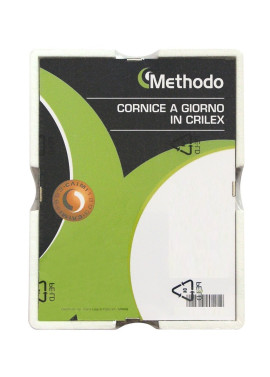 Cornice a Giorno in Crilex Methodo - 35x50 cm - K900114 (Trasparente)