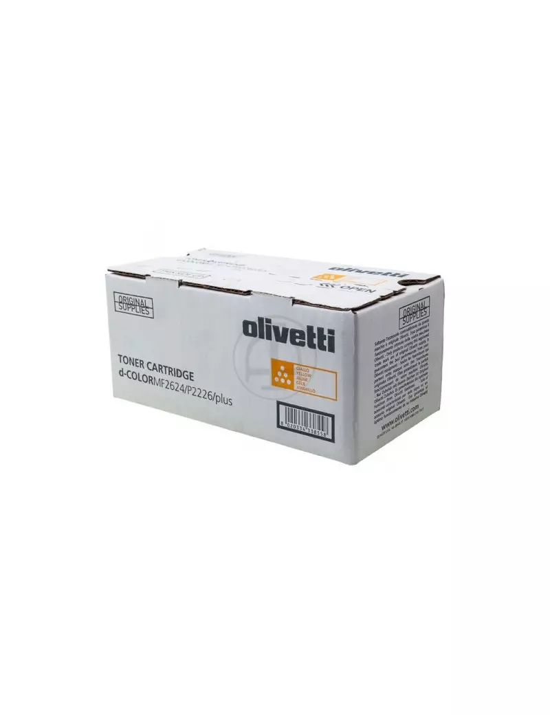 Toner Originale Olivetti B1240 (Giallo 3000 pagine) Toner Originale Olivetti B1240 (Giallo 3000 pagine)