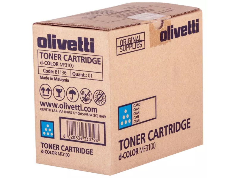 Toner Originale Olivetti B1136 (Ciano 5000 pagine)