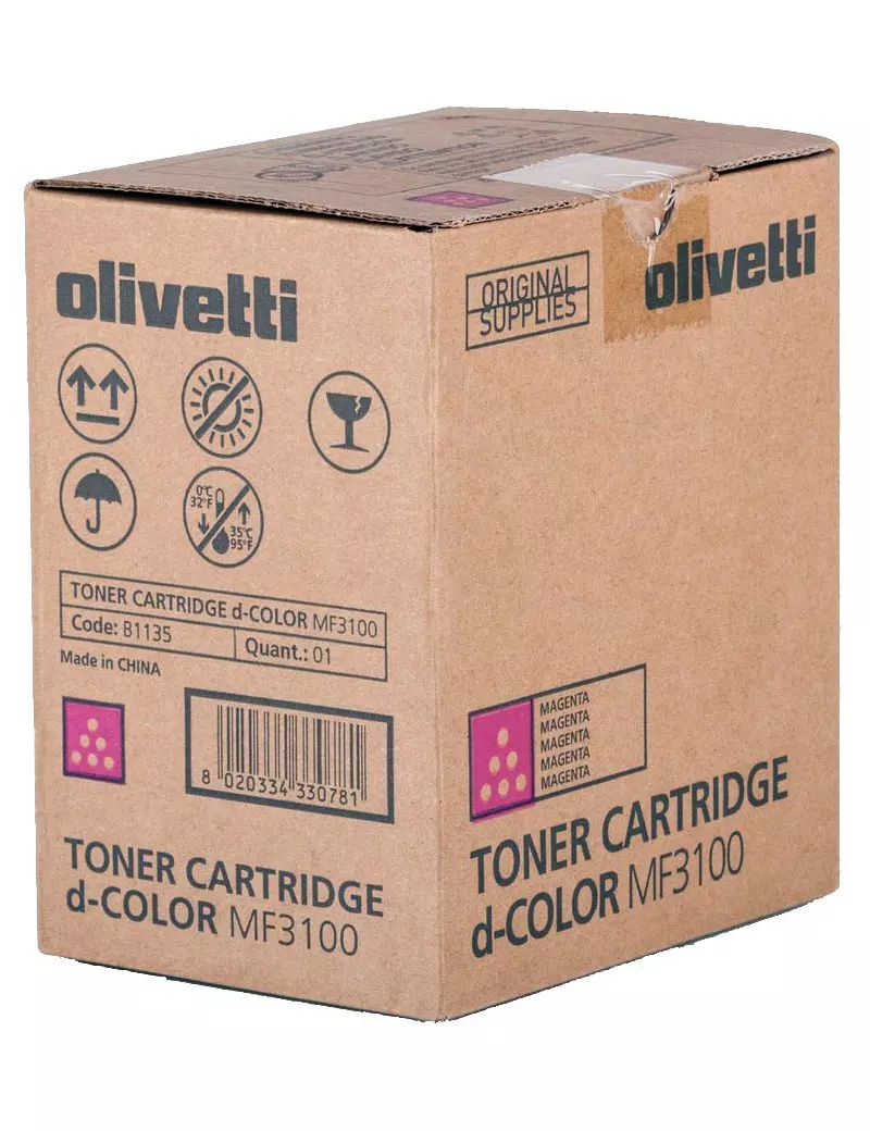 Toner Originale Olivetti B1135 (Magenta 5000 pagine) Toner Originale Olivetti B1135 (Magenta 5000 pagine)