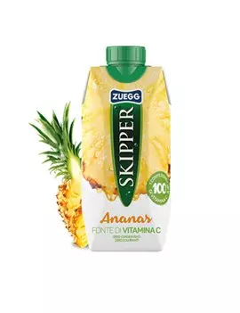 Succo di Frutta Skipper Zuegg - 330 ml - ZUFAN (Ananas Conf. 18)