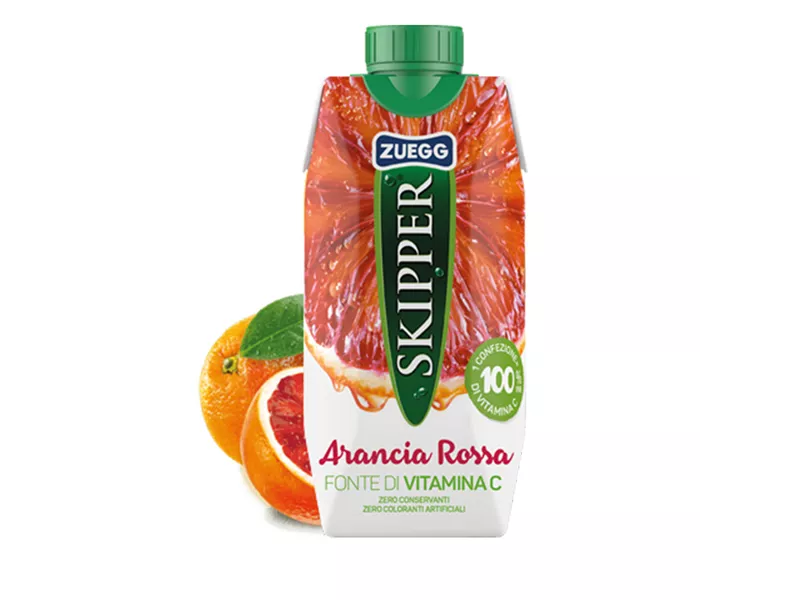 Succo di Frutta Skipper Zuegg - 330 ml - ZUFRO (Arancia Rossa Conf. 18)