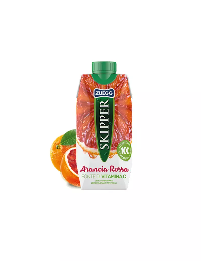 Succo di Frutta Skipper Zuegg - 330 ml - ZUFRO (Arancia Rossa Conf. 18)