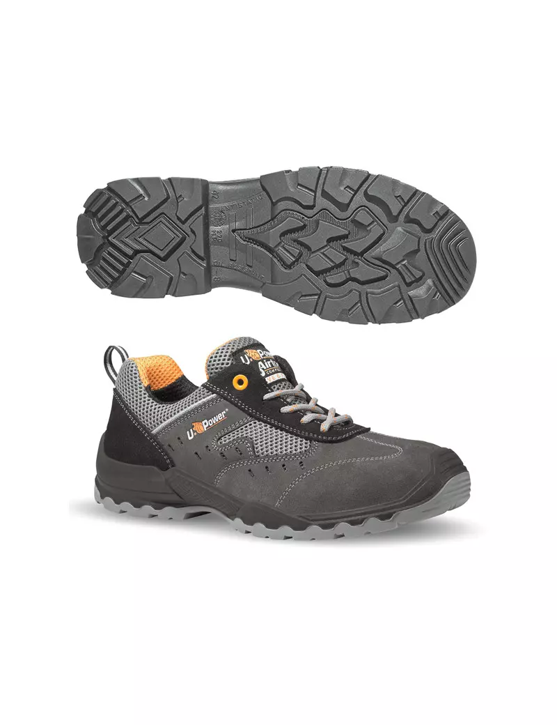 Scarpe Antinfortunistiche Brezza RockRoll U-Power - Numero 35 - RR20196-35 (Grigio)