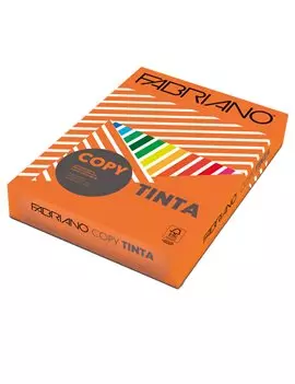 Carta Colorata Copy Tinta Fabriano - A3 - 160 g - 60416042 (Arancio Forte Conf. 125)