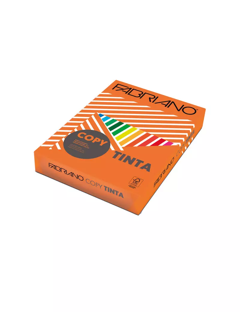 Carta Colorata Copy Tinta Fabriano - A3 - 160 g - 60416042 (Arancio Forte Conf. 125)