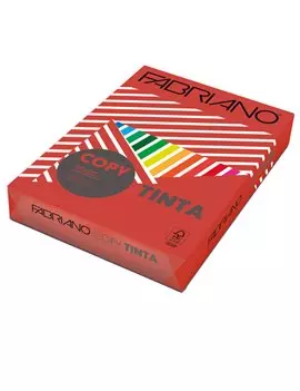 Carta Colorata Copy Tinta Fabriano - A3 - 160 g - 60516042 (Rosso Forte Conf. 125)