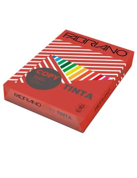 Carta Colorata Copy Tinta Fabriano - A3 - 160 g - 60516042 (Rosso Forte Conf. 125)