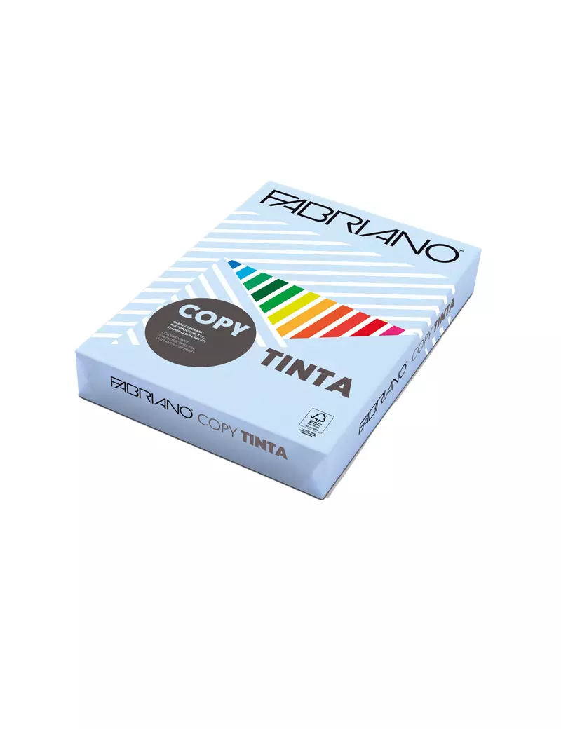 Carta Colorata Copy Tinta Fabriano - A3 - 160 g - 61116042 (Celeste Tenue Conf. 125) Carta Colorata Copy Tinta Fabriano - A3 - 160 g - 61116042 (Celeste Tenue Conf. 125)