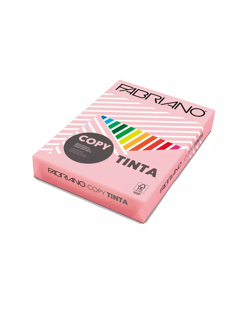 Carta Colorata Copy Tinta Fabriano - A3 - 160 g - 69916042 (Rosa Tenue Conf. 125)