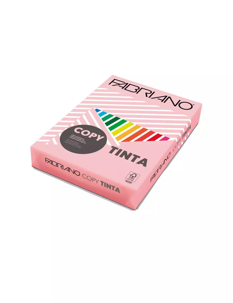 Carta Colorata Copy Tinta Fabriano - A3 - 160 g - 69916042 (Rosa Tenue Conf. 125) Carta Colorata Copy Tinta Fabriano - A3 - 160 g - 69916042 (Rosa Tenue Conf. 125)