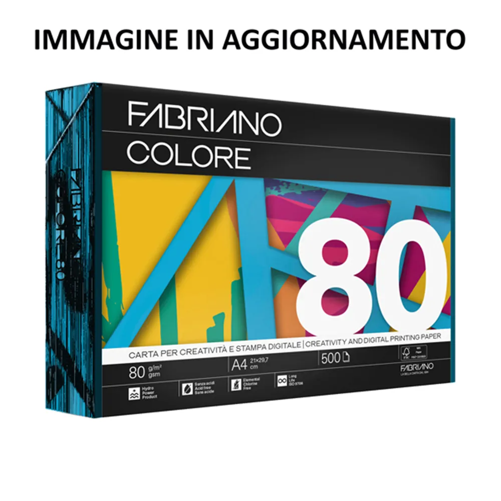 Carta Colorata Copy Tinta Fabriano - A3 - 160 g - 61016042 (Verde Chiaro Tenue Conf. 125)
