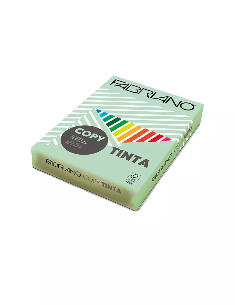 Carta Colorata Copy Tinta Fabriano - A3 - 160 g - 61016042 (Verde Chiaro Tenue Conf. 125) Carta Colorata Copy Tinta Fabriano - A3 - 160 g - 61016042 (Verde Chiaro Tenue Conf. 125)