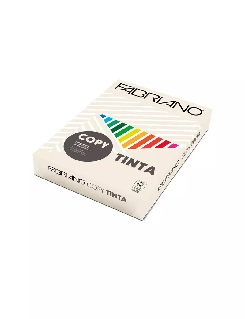 Carta Colorata Copy Tinta Fabriano - A3 - 80 g - 69929742 (Avorio Tenue Conf. 250)