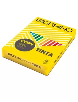 Carta Colorata Copy Tinta Fabriano - A4 - 80 g - 60621297 (Giallo Forte Conf. 500)