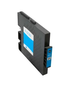 Toner Compatibile Ricoh 405533 GC 21C (Ciano 1000 pagine)