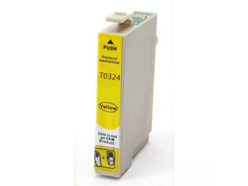Cartuccia Compatibile Espon T032440 (Giallo 420 pagine)