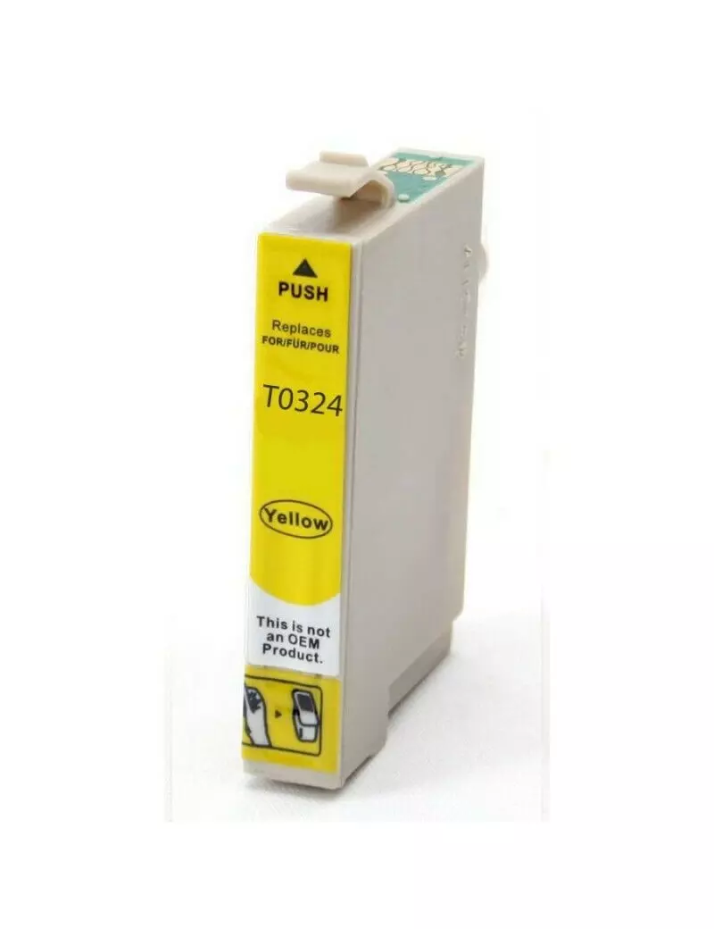 Cartuccia Compatibile Espon T032440 (Giallo 420 pagine)