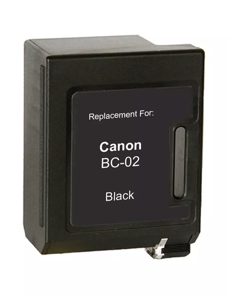 Cartuccia Compatibile Canon BC-02 (Nero 640 pagine) Cartuccia Compatibile Canon BC-02 (Nero 640 pagine)