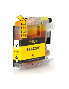 Cartuccia Compatibile Brother LC-22UY (Giallo 1200 pagine)