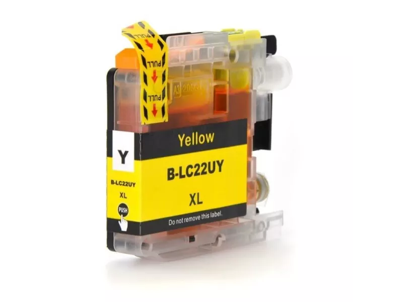 Cartuccia Compatibile Brother LC-22UY (Giallo 1200 pagine)