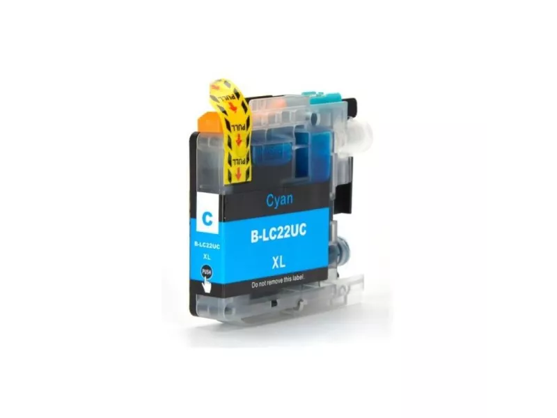 Cartuccia Compatibile Brother LC-22UC (Ciano 1200 pagine)
