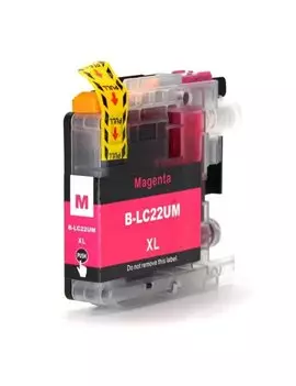 Cartuccia Compatibile Brother LC-22UM (Magenta 1200 pagine)