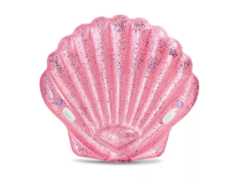 Materassino Gonfiabile Conchiglia Intex - 57257 (Rosa Glitter)