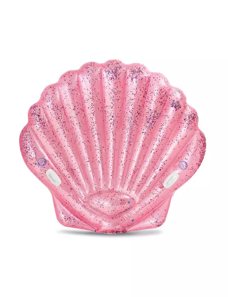 Materassino Gonfiabile Conchiglia Intex - 57257 (Rosa Glitter) Materassino Gonfiabile Conchiglia Intex - 57257 (Rosa Glitter)