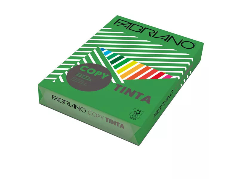 Carta Colorata Copy Tinta Fabriano - A4 - 160 g - 60116021 (Verde Forte Conf. 250) Carta Colorata Copy Tinta Fabriano - A4 - 160 g - 60116021 (Verde Forte Conf. 250)