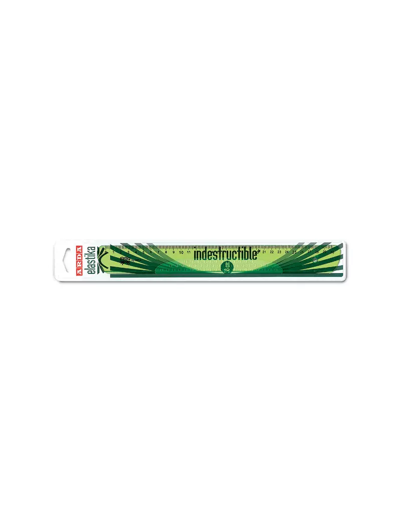 Riga Elastika Arda - 30 cm - EL30 (Verde Trasparente) Riga Elastika Arda - 30 cm - EL30 (Verde Trasparente)