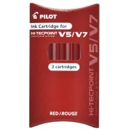 Refill per Penna V5/V7 Refillable Pilot - 0,5 mm - 040337 (Rosso Conf. 3)