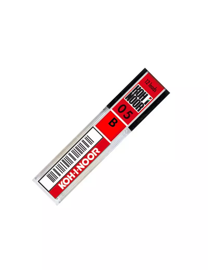 Mine Koh-i-noor - 0,5 mm - B - E205-B (Conf. 12) Mine Koh-i-noor - 0,5 mm - B - E205-B (Conf. 12)