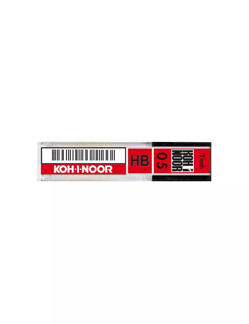 Mine Koh-i-noor - 0,5 mm - HB - E205-HB (Conf. 12) Mine Koh-i-noor - 0,5 mm - HB - E205-HB (Conf. 12)