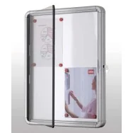 Bacheca Magnetica per Interni Nobo - 4xA4 - 69,2x53,2 cm - 1902557 (Alluminio)