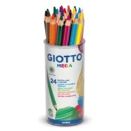 Pastelli Mega Giotto Fila - 5,5 mm - 519700 (Assortiti Conf. 24)