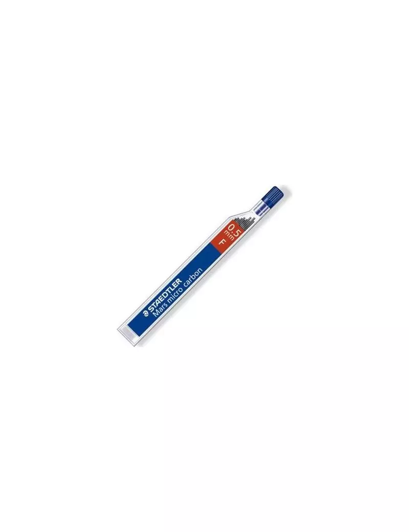 Mine Mars Micro Carbon Staedtler - 0,5 mm - F - 250 05-F (Conf. 12) Mine Mars Micro Carbon Staedtler - 0,5 mm - F - 250 05-F (Conf. 12)